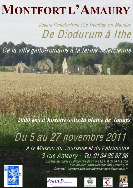 Affiche de l'exposition 2011 à Montfort