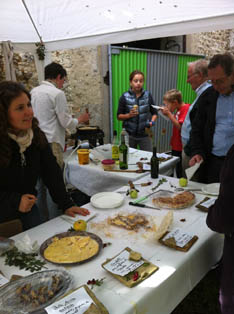 Stand dégustation recettes médiévales
